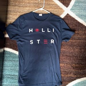 Navy blue Hollister T-shirt